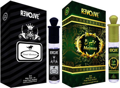 Revolve GREAT ADVENTURE & MAJMUA Floral Attar(Natural)