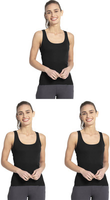 JOCKEY Women Tank Top/Vest(Pack of 3)