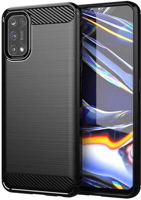Casehub Back Cover for Realme X7 Pro(Black, Dual Protection)