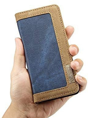 Clickcase Flip Cover for Samsung Galaxy M52 5G(Blue, Magnetic Case)