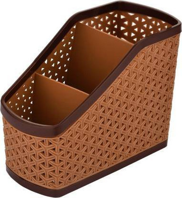 Rangwell 3 Compartments plastic 3 Com(Light Brown)