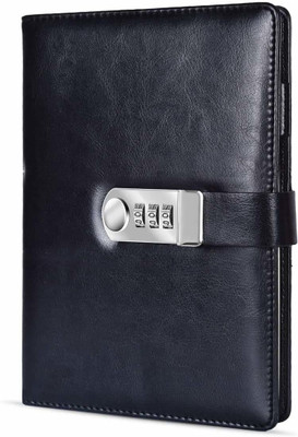 AccuPrints Handmade A5 Organizer Ruled 220 Pages(Black)