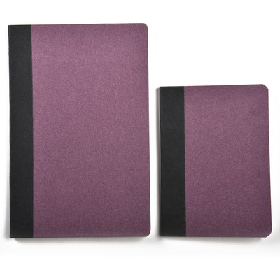 Bluecat Handmade Assorted Planner/Organizer Unruled 60 Pages(Mauve, Pack of 2)