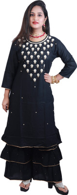 rayie collection Women Kurta Sharara Set