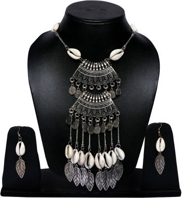 Fashion Factory Oxidised Silver Silver Silver Jewellery Set(Pack of 1)
