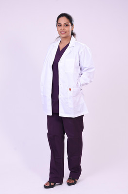 FRENCH TERRAIN Lab Coat(Poly Cotton)