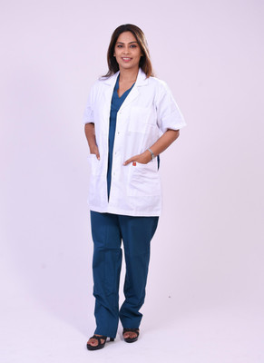 FRENCH TERRAIN Lab Coat(Poly Cotton)