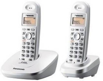 18% OFF on Panasonic KX-TG3612BX1 Cordless Landline Phone(Silver/White) 18% OFF on Panasonic KX-TG3612BX1 Cordless Landline Phone(Silver/White)