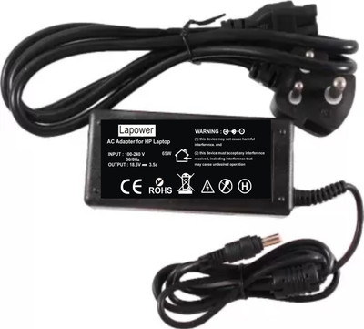 Lapower Compq Presario C700 Series Laptop Charger Adapter 65 W Adapter(Power Cord Included)