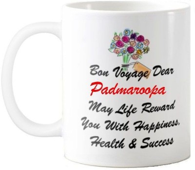 Exocticaa Farewell Padmaroopa Retirement Wish 97 Ceramic Coffee Mug(330 ml)