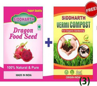 SIDDHARTH Dragon Fruit Seed Seed(400 per packet)