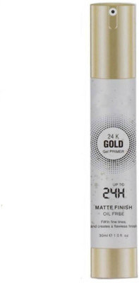 TUKAMCHA face & neck Gold Gel Primer for perfact base 24 hours Oil free Matte finish ( Transparant) Primer - 30 ml  (Transprent) Primer  - 30 ml(TRANSPARENT)