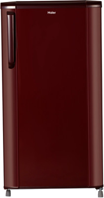 Haier 170 L Direct Cool Single Door 2 Star Refrigerator(Burgundy Red, HED-17TBR)