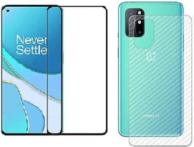 NEMIZI Front and Back Tempered Glass for Oneplus Nord 2 5G(Pack of 1)
