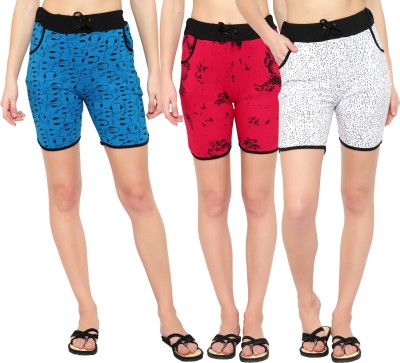 MYO Printed Women Multicolor Regular Shorts