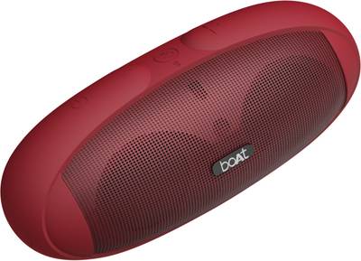 boAt Rugby Plus 16 W Bluetooth Speaker  (Red, Stereo Channel)