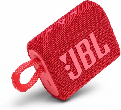 JBL GO3 4.2 W Bluetooth Speaker(Red, Mono Channel)