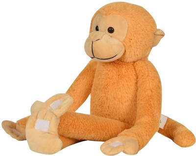 MERC TOYS Super Soft Long Monkey Stuffed Soft Toy - 52 Inch (Brown) - 52 inch (Brown)  - 52 cm(Brown)