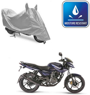 Feel heaven Two Wheeler Cover for Bajaj(Pulsar 135 LS DTS-i, Silver)