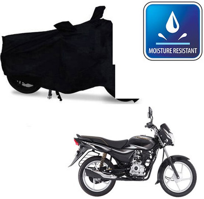 Feel heaven Two Wheeler Cover for Bajaj(Platina 100 DTS-i, Black)