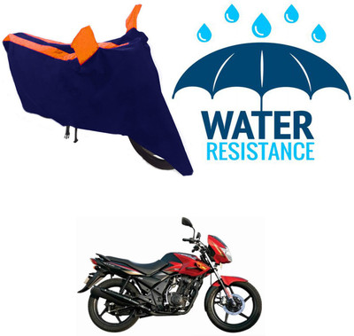 RONISH Waterproof Two Wheeler Cover for TVS(Flame 125, Blue)