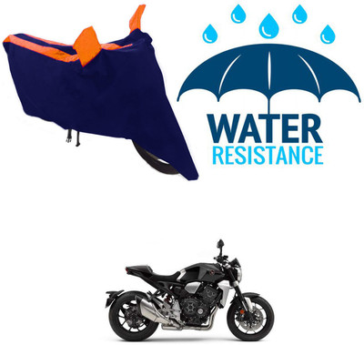 RONISH Waterproof Two Wheeler Cover for Honda(CB1000R Plus, Blue)
