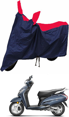 Richiee Two Wheeler Cover for Honda(Activa 125, Red, Blue)