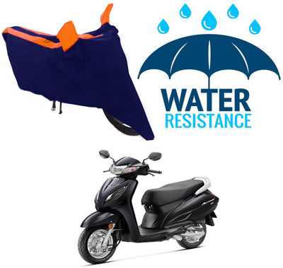 RONISH Waterproof Two Wheeler Cover for Honda(Activa 6G, Blue)