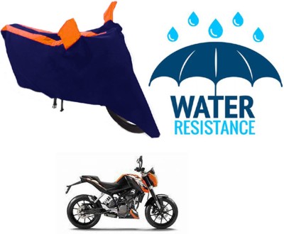 RONISH Waterproof Two Wheeler Cover for KTM(Duke 200, Blue)