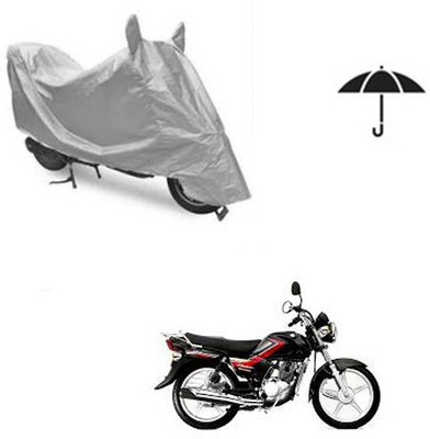 Atulit enterprises Two Wheeler Cover for Suzuki(Heat, Silver)