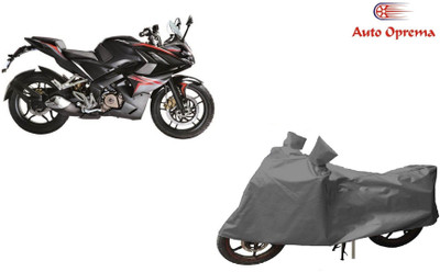 Auto Oprema Waterproof Two Wheeler Cover for Universal For Bike(Pulsar RS 200, Grey)