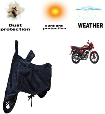 PRPaccessories Two Wheeler Cover for Universal For Bike(Black)