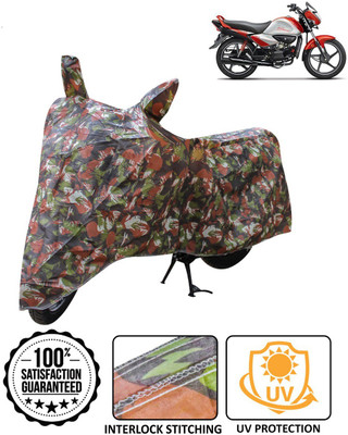 Gavya Two Wheeler Cover for Hero(Splendor I Smart, Multicolor)