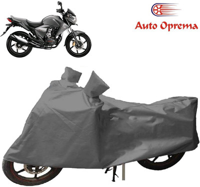 Auto Oprema Waterproof Two Wheeler Cover for Universal For Bike(Dazzler, Grey)