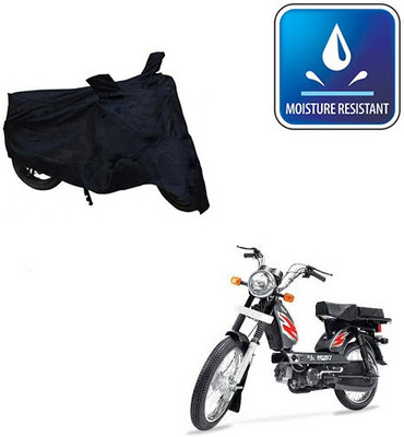 Feel heaven Two Wheeler Cover for TVS(Heavy Duty Super XL, Black)