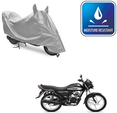 Feel heaven Two Wheeler Cover for Honda(CD, Silver)