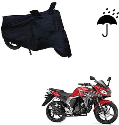 Atulit enterprises Two Wheeler Cover for Yamaha(Fazer, Black)