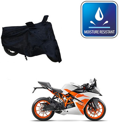 Feel heaven Two Wheeler Cover for KTM(Duke 200, Black)