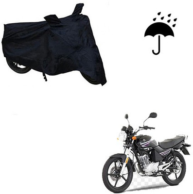 Atulit enterprises Two Wheeler Cover for Yamaha(Libero, Black)