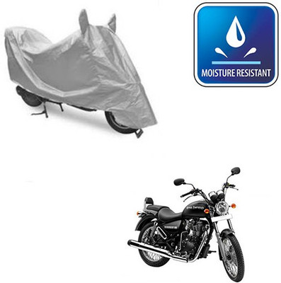 Feel heaven Two Wheeler Cover for Royal Enfield(Thunderbird 350, Silver)