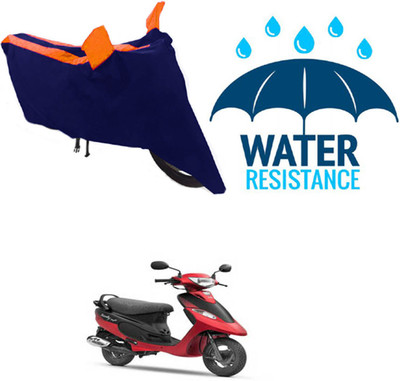 RONISH Waterproof Two Wheeler Cover for Universal For Bike(Scooty Pep+, Blue)