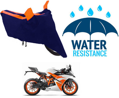 RONISH Waterproof Two Wheeler Cover for KTM(RC 200, Blue)