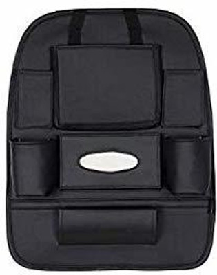 Mayjai PU Leather Multi Pocket Car Hanging Organizer for Backseat (Pack of 1) Car Multi Pocket(4 L)