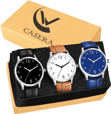 casera Slim Dial And Case Wrist Watch Analog Watch  - For Boys