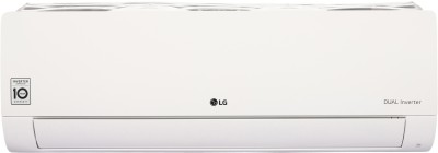 LG 1 Ton 5 Star Split Inverter AC  - White(MS-Q12HNZA, Copper Condenser)   Air Conditioner  (LG)