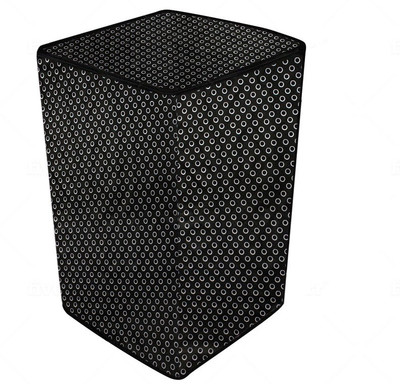 KingMatters Top Loading Washing Machine  Cover(Width: 65 cm, Black, White)