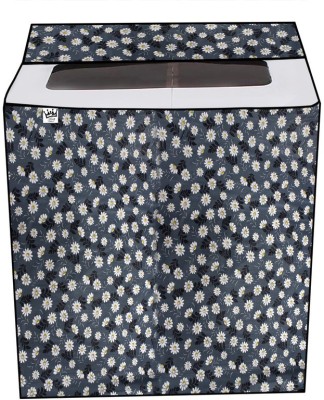 KingMatters Semi-Automatic Washing Machine  Cover(Width: 80 cm, Black)