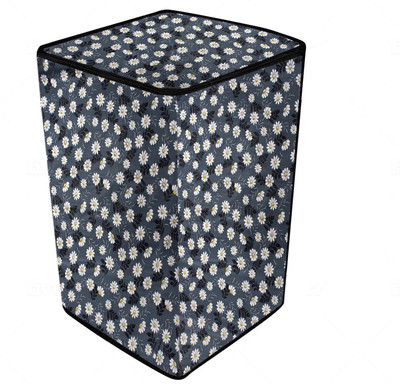 KingMatters Top Loading Washing Machine  Cover(Width: 66 cm, Black)