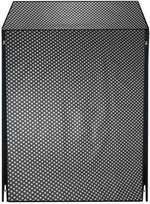 KingMatters Front Loading Washing Machine  Cover(Width: 68 cm, Grey, White)