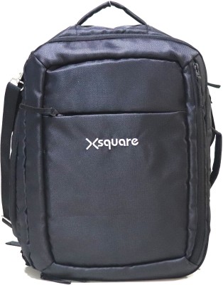 Xsquare Laptop Backpack cum Travel Bag cum Briefcase for Men and Women in Black 25 L Laptop Backpack(Black)